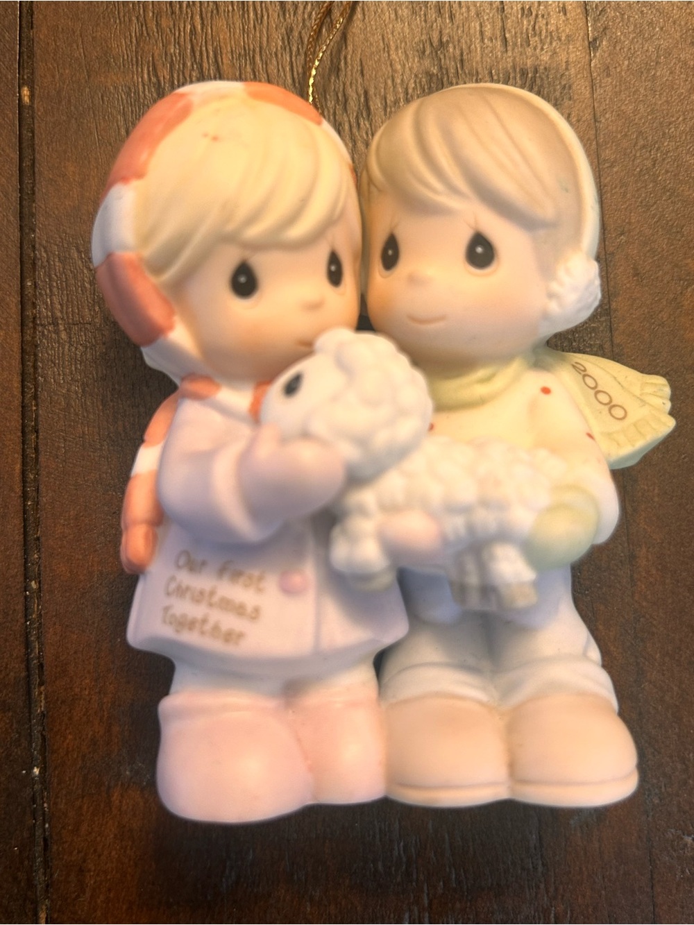 Precious Moments Our First Christmas 2000 Ornament